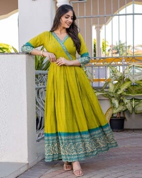 nyrika Women Self-Design Anarkali Kurta-picture-20