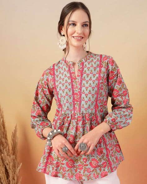 Women Regular Fit Printed Top