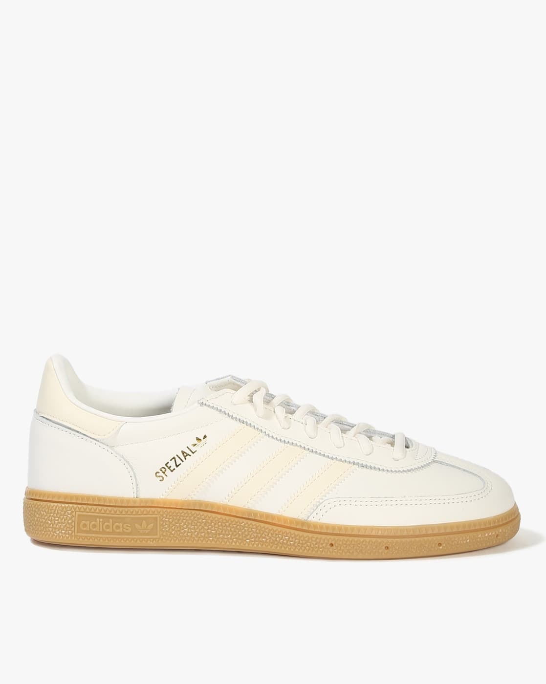 Adidas Originals Handball Spezial Low-Top Lace-Up Shoes For Men (White, 10)