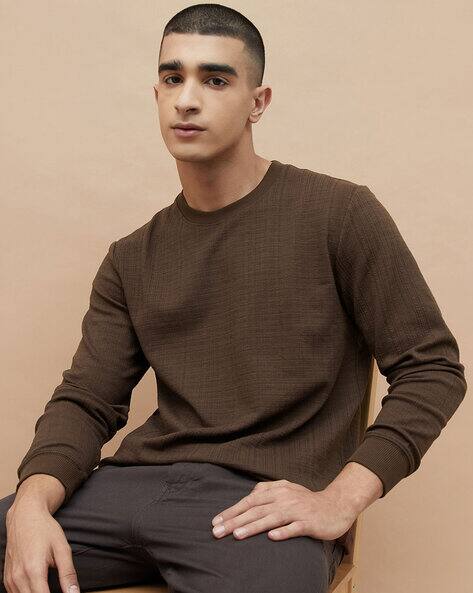 Fame forever by lifestyle Men Regular Fit Crew-Neck Sweatshirt
