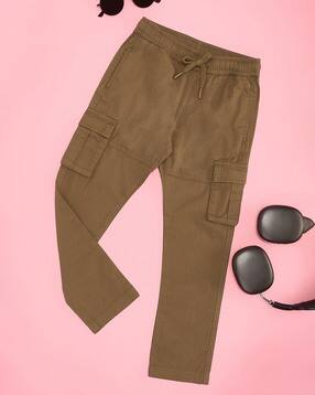 pantaloons junior Boys Flat-Front Relaxed Fit Pants-picture-53