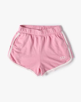 gap kids Girls Logo Printed Regular Fit Pull-On Shorts-picture-19