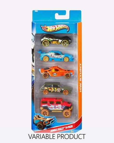 Assorted Set of Die-Cast Racing Cars