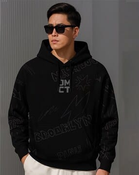 jump cuts Men Typographic Print Regular Fit Sweatshirt-picture-43