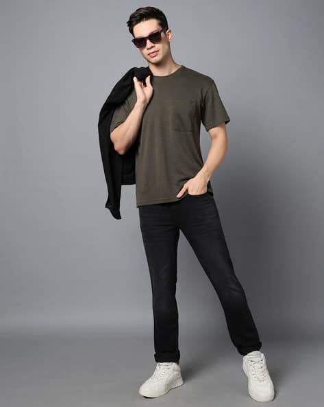 U.S. Polo Assn. Men Mid-Rise Skinny Fit Jeans deal from ajio