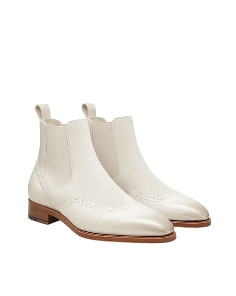 Buy White Boots for Men by PERKS Online