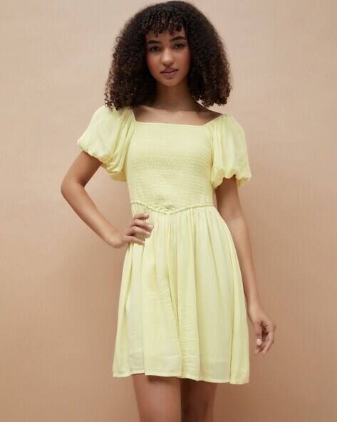 Ginger by lifestyle Women Viscose Rayon A-Line Dress