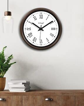 random Elegant White Dial Wall Clock -picture-12