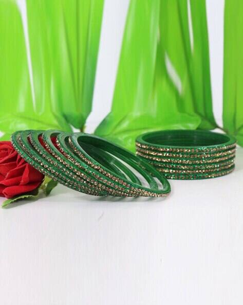 NMII Women Set of 12 Slip-On Thin Bangles