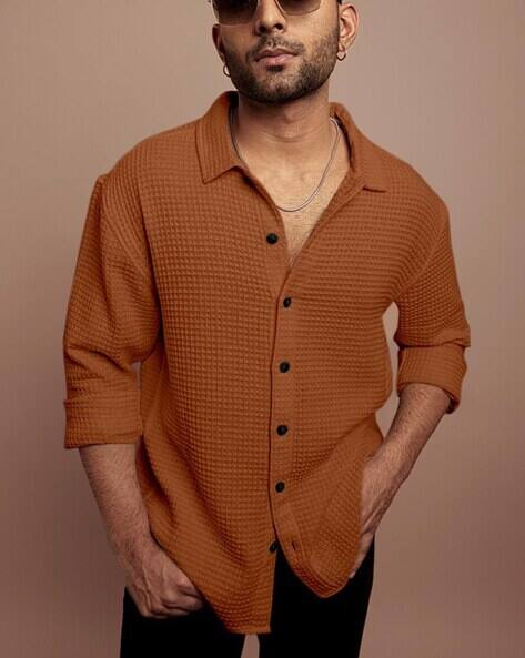 Buy Orange Shirts for Men by Buda Jeans Co Online