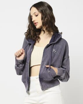 gap Women Logo Print Loose Fit Hooded Sweatshirt-picture-15
