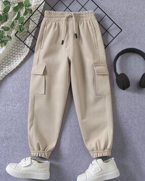 Joggers with Drawstring Waistband