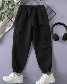 trampoline Joggers with Drawstring Waistband-picture-15