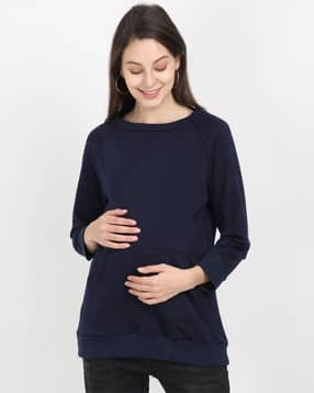 the mom store Women Round Neck Sweatshirt-picture-51