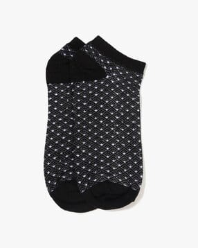 yousta Men Geometric Pattern Ankle-Length Socks-picture-22