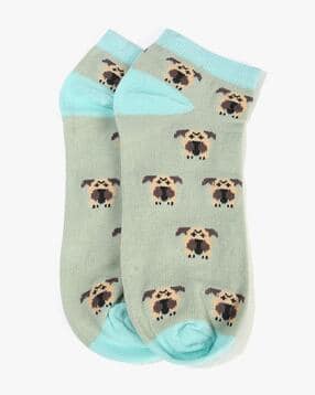 Women Patterned Ankle-Length Socks-image-16
