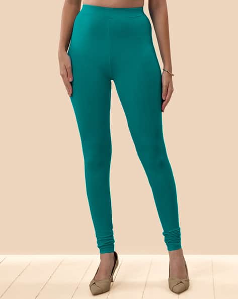 Buy Turquoise Leggings for Women by LYRA Online