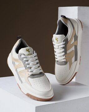 cantabil Lace-Up Shoes with PU Upper-picture-30