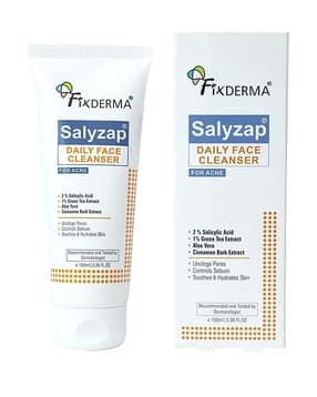 fixderma 2 Salicylic Acid Salyzap Daily Face Cleanser-picture-53