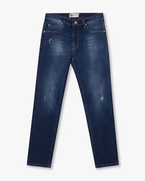 lee cooper Boys Lightly Washed Slim Fit Jeans-picture-39
