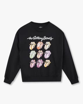 rio girls Girls Typographic Print Relaxed Fit Sweatshirt-picture-44