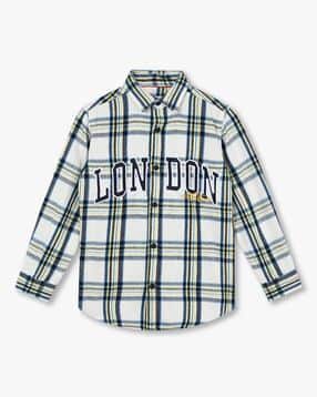 lee cooper Boys Checked Relaxed Fit Shirt-picture-47