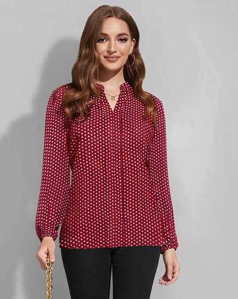 Women Printed Regular Fit Top