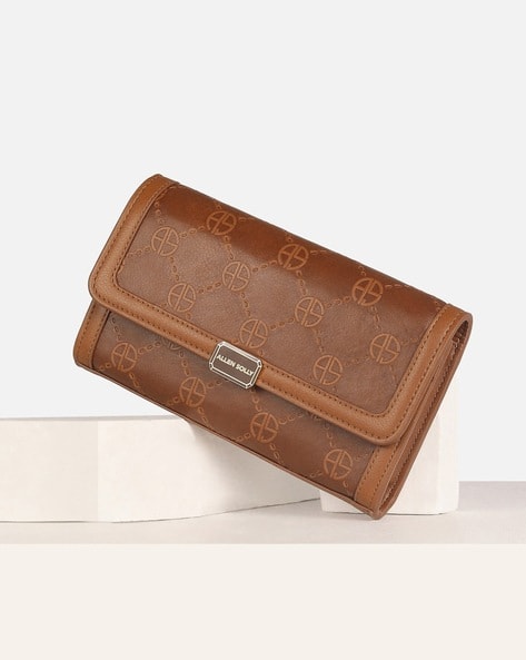 ALLEN SOLLY Women Dual Compartment Clutch with Zip Partition