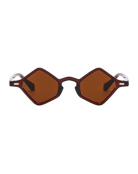 AUGEN Unisex UV-Protected Hexagonal Sunglasses-178-C3