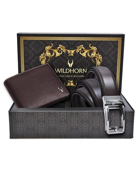 Men Casual Tan Genuine Leather RFID Wallet