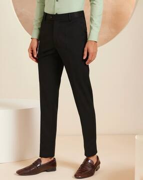 buda jeans co Men Slim Fit Flat-Front Trousers-picture-18
