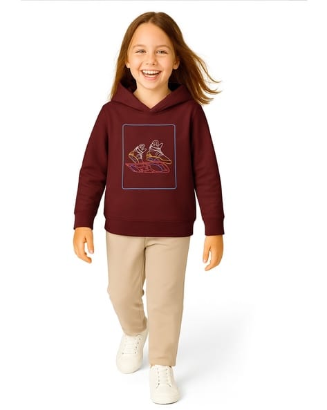 Hellcat Girls Printed Sweatshirt & Track Pants Tracksuit Set