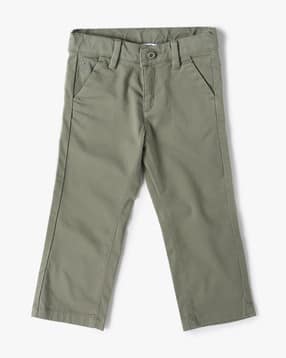 u.s. polo assn. Boys Regular Fit Flat-Front Trousers-picture-16