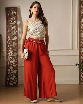 globus Women Rayon Palazzos-picture-8