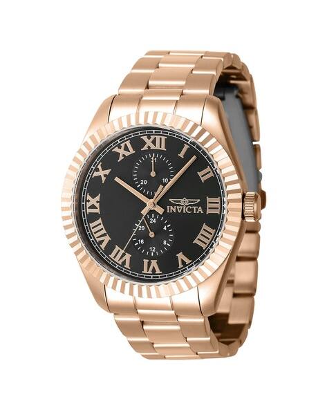Invicta Men Quartz Rose Gold Bracelet Style Watch - 47432