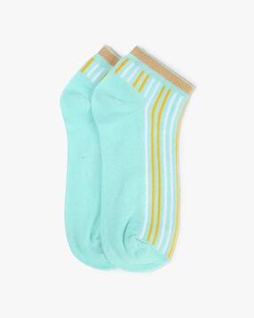yousta Women Striped Ankle-Length Socks-picture-52