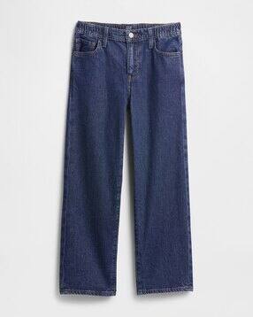 gap kids Boys Heavily Washed Non-Stretchable Relaxed Jeans-picture-43