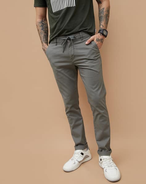 Fame forever by lifestyle Men Mid Rise Slim Fit Pants
