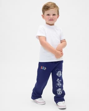 gap kids Boys Printed Relaxed Fit Straight Track Pants-picture-42