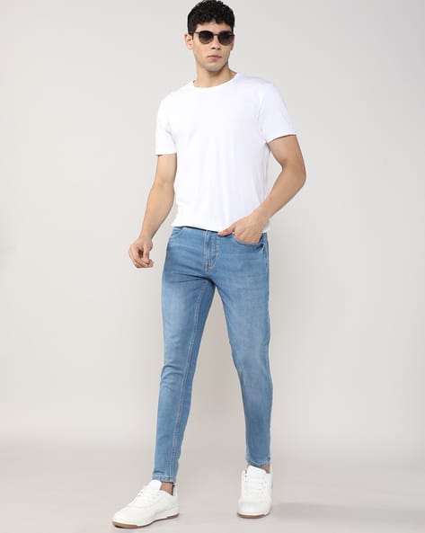 Lee Cooper Men Heavy Wash Slim Fit Jeans
