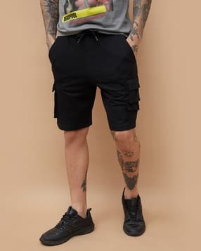 fame forever by lifestyle Men Regular Fit Flat-Front Bermudas-picture-46