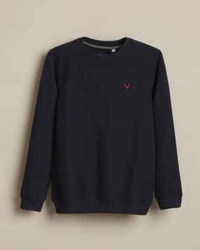 allen solly Boys Regular Fit Sweatshirt with Full Sleeves-picture-12