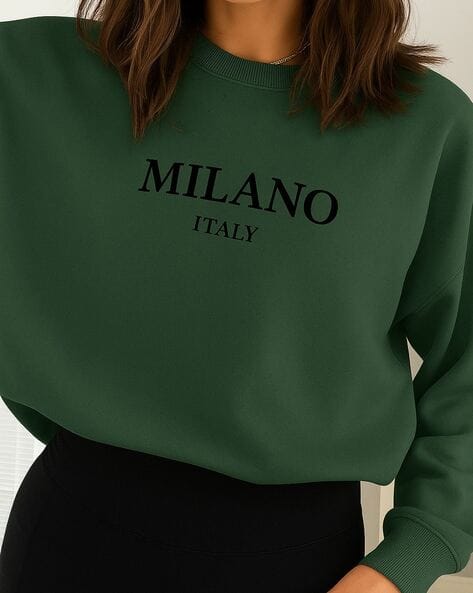 Buy KASHIANXSTYLE Women Regular Fit Graphic Sweatshirt Online Buy KASHIANXSTYLE Women Regular Fit Graphic Sweatshirt Online