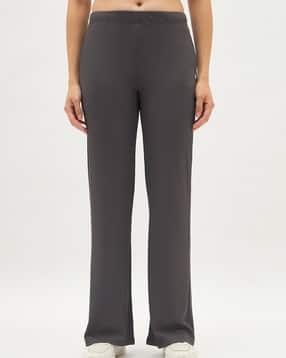 femea Women Ribbed Straight Track Pants-picture-44