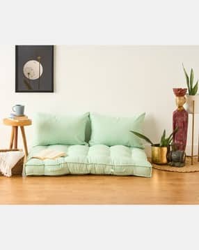 skanda fab Rectangular Cotton Floor Cushion -picture-27