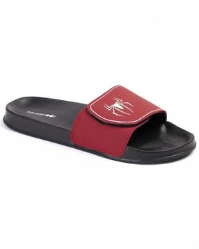 bewakoof Men's  Spidey Printed Velcro Sliders-picture-25
