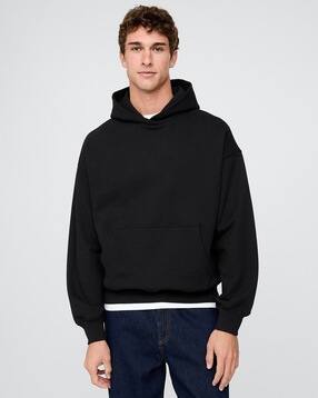 gap Solid Relaxed Fit Hoodie with Kangaroo Pockets-picture-10