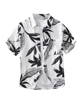 fastdeal x ag Boys Printed Regular Fit Shirt with Spread Collar -picture-23