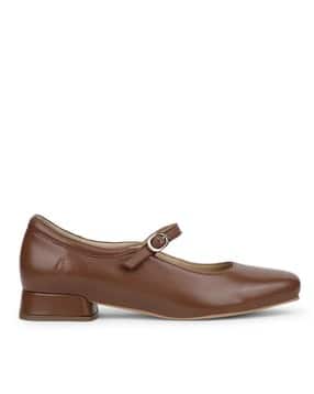 Women Square-Toe Mary Jane Pumps-image-30