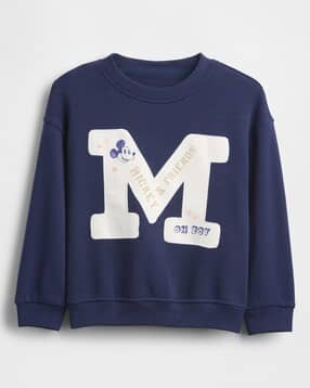 Boys Graphic Printed Relaxed Fit Crew -Neck Sweatshirt-image-11
